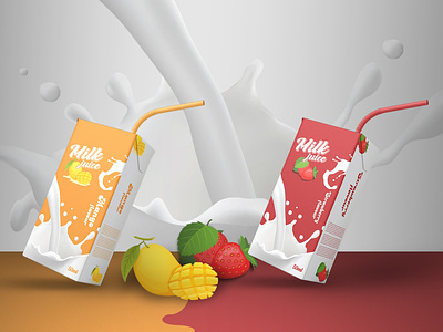 Juice packaging design