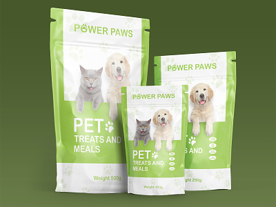 Pet food packaging design