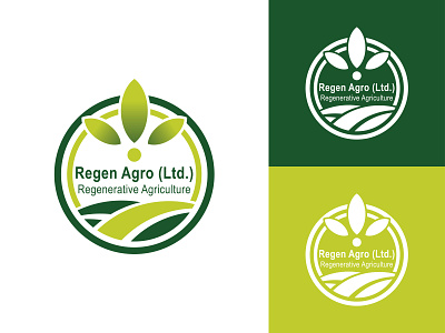 Regen Agro Ltd. agriculture logo agro logo brand identity classic logo clean logo creative logo farm logo logo logo design minimalist logo modern logo natural logo simple logo