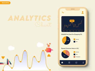 Analytics Chart DailyUI018