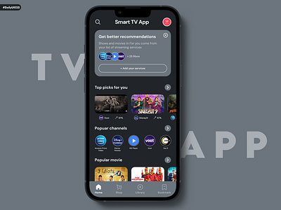 TV App DailyUI 025