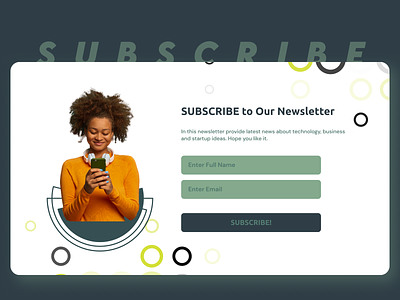 Subscribe DailyUI 026