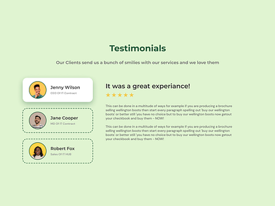 Testimonial DailyUI 039 app design clients daily ui 39 daily ui inspiration dailyui dailyui 039 landing page ui mobile app design mobile app ui design mobile ui design product app design testimonials ui web ui web ui design