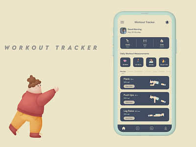 Workout Tracker DailyUI #041