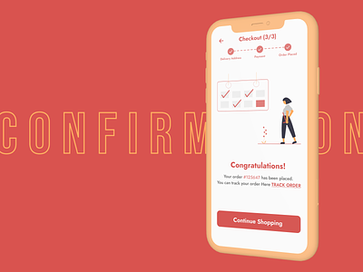 Confirmation DailyUI 054 app design confirmation confirmation page daily ui 054 daily ui 54 daily ui inspiration dailyui design mobile app design mobile app ui design mobile ui design order confirmation order confirmed product app design ui