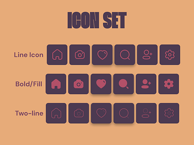 ICON Set DailyUI 055