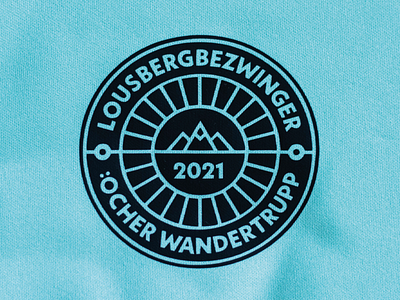 Lousbergbezwinger – Öcher Wandertrupp Badge