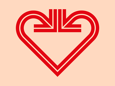 Arrow Heart arrow arrow logo heart heart logo logo logo design logo designer love design