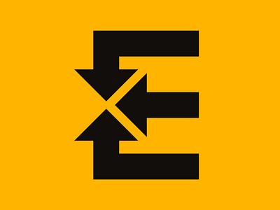 E Arrow Logo arrow arrow logo e logo letter e letterdesign logo design logo designer logo e