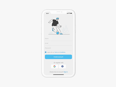 Sign up - Daily UI 001