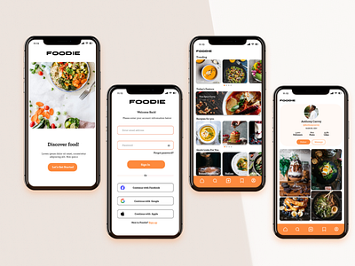 Food mobile app that brings food lovers together