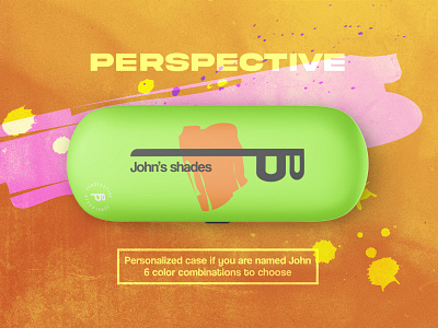 Sunglasses Case for Perspective perspective sunglasses