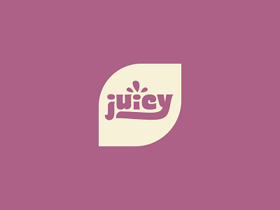 Juicy Juices juice logotype logo logo design logotype logotype designer