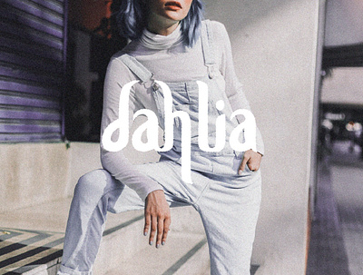 Dahlia Loungewear dahlia logotype logotypedesign loungewearlogo