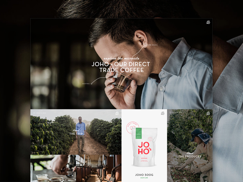 hornig.at - grid webshop shop ecommerce wild transition coffee fill hornig loading preloader