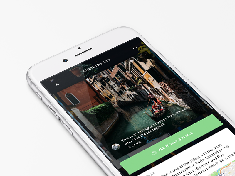 sherpa - detail screen trips user ios app search travel sherpa