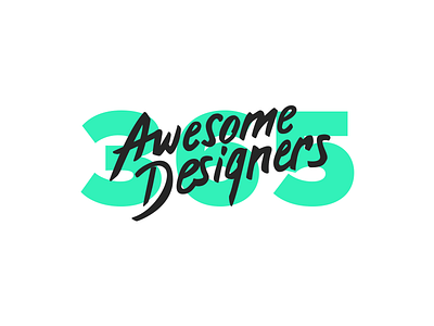 365 awesome designers - 2017 2017 365 awesome designers fuckyeah showcase