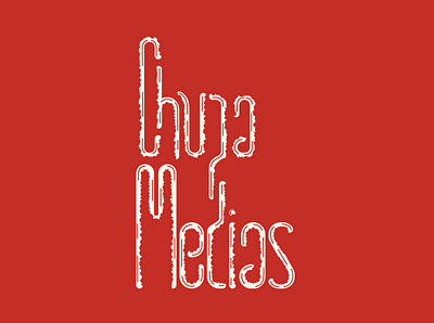 Chupa Medias art illustration statement typography