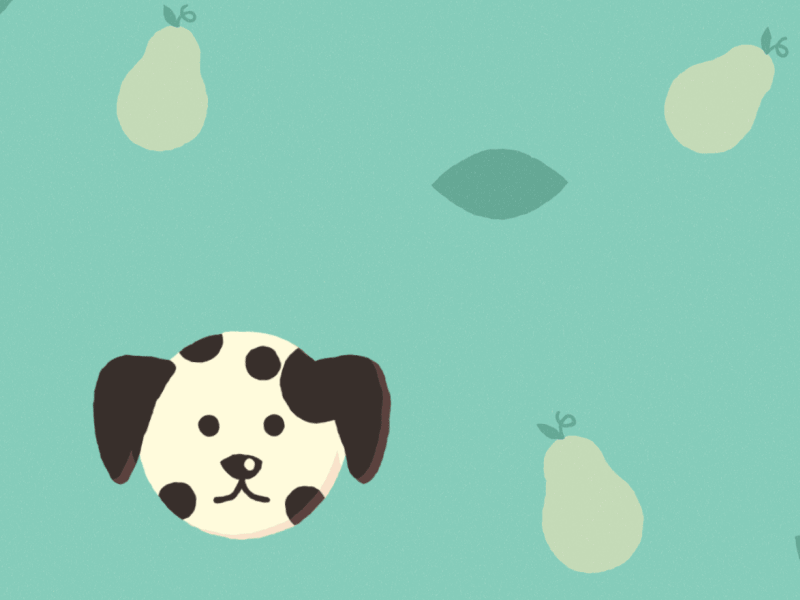 Squirrel! after effects animation dalmatian dog gif loop motion graphics wip