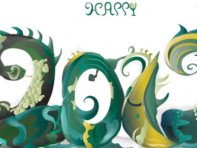 Dragon Year graphic 2012 dragon digital art