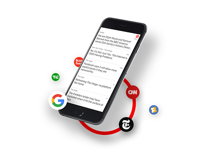 Promo Image for Newsflash - In Progress app apple flash google ios news newsflash notification nytimes promo push