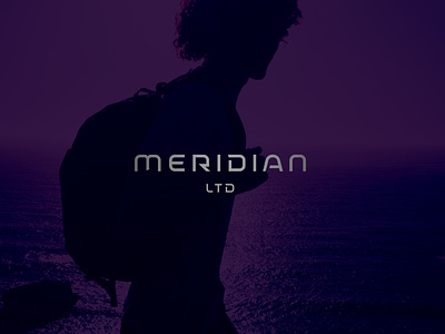 Meridian brand design branding identity logo logotypes type design typogaphy wordmark