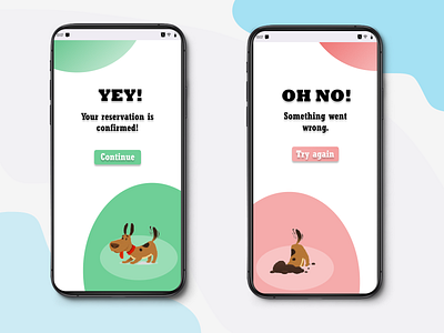 Flash Message dailyui dailyui011 dog flash message