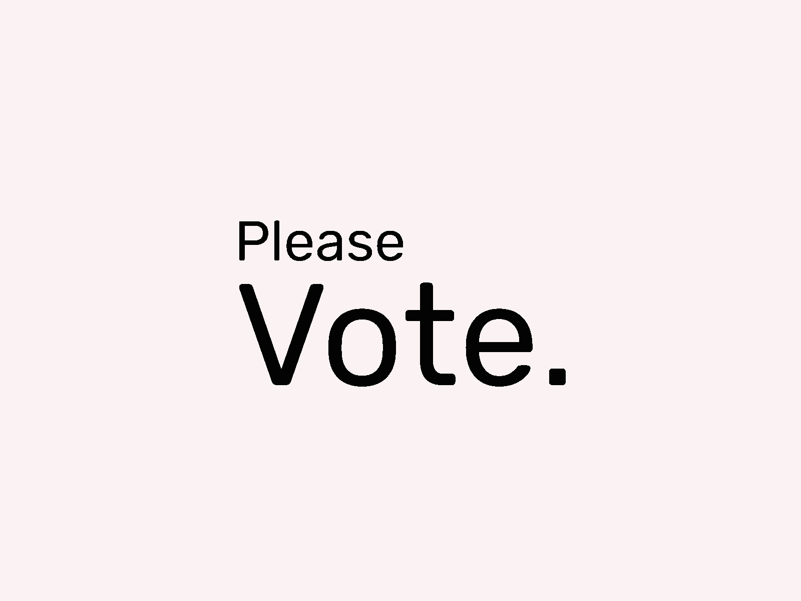 Please vote - Election 2020 by Akash Wadhwani on Dribbble