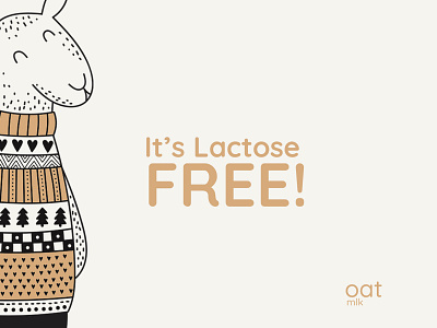 Lactose free branding cute cute art emojis illustration milk milkshake minimal oat oatmilk vector