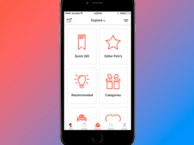 Coddle: App Concept for Aerolab aerolab app app design coddle explore ui ux