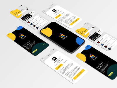 Job App UI Inspiration app app design appuidesign design graphic illustration ui ui design uidesign uiux ux