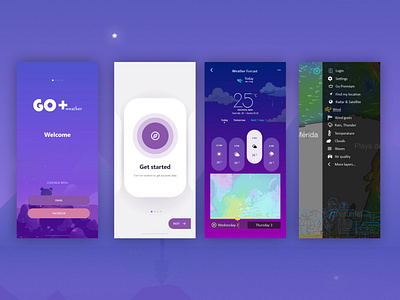 weather app UI Inspiration