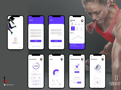 Fitness App UI Concept