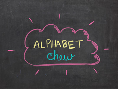 Alphabet Chew! concept doodle game idea ideaboard ios old nasty gum scribble