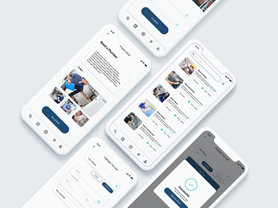 Clean and modern app clean design illustration list list view minimal mobile mobile app mobile app design modern ui ux