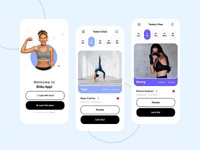 Workout App!! app design figma minimal ui ui design ux workout workout app