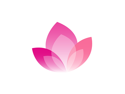 Logo 3.0 - Nicole Overman flower logo pink portfolio