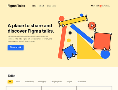 Home iteration figma illustration vector website