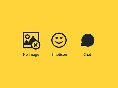 Icons #1 chat emoticon icons illustration image react ui vector