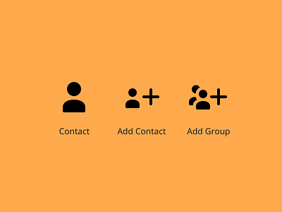 Icons #5 contact groups icon ui user vector