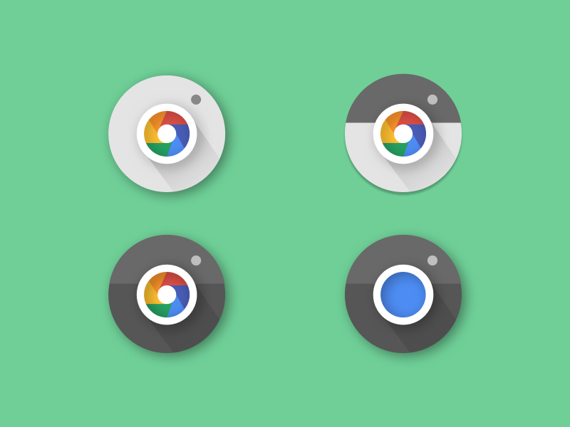 Android Camera App icon by Brian Hinton for Call To Design on Dribbble