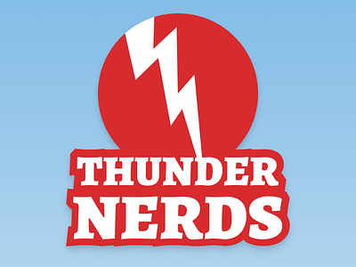 ThunderNerds Logo Revision 1042 branding figma lightning logo vector