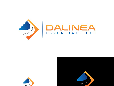 Dalinea Essentials LLC branding businesslogo company logo flat logo design logistics logo logo logodesign minimalist logo modern logo tech logo trucking logo