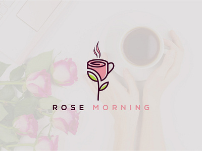 Rose Morning Logo branding company logo design flat logo design graphic design icon design illustration logo logodesign minimalist logo modern logo