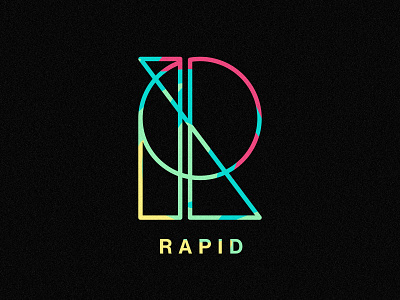 Rapid Logo branding identity illustration illustrator logo simple typography vector