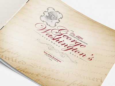 137th George Washington Birthday Ball Program