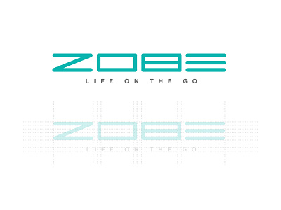 Zobe: Life on the Go apparel branding fitness life logo simple