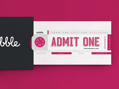 Dribbble Invite giveaway! 2016 dribbble giveaway invite members prospect ticket typography