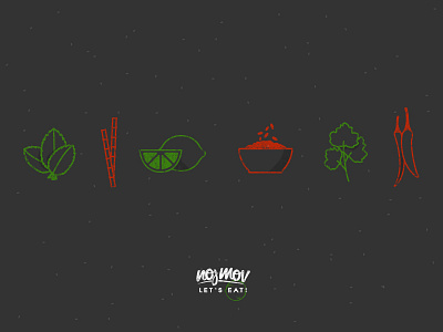 NojMov Icons branding food icons iconset illustrations pattern simple stroke texture vector