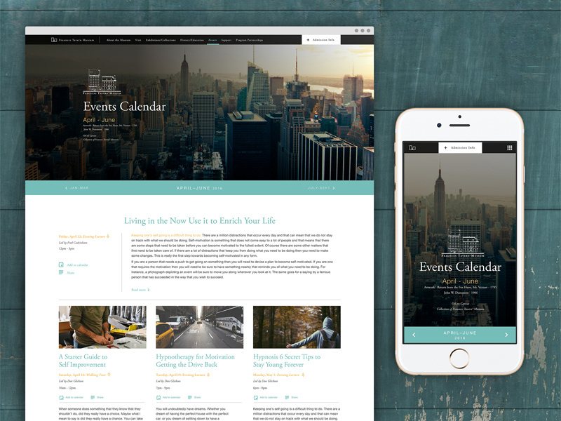 Events Calendar Site sketch uiux ui calendar concept layout responsive mobile desktop website web design digital